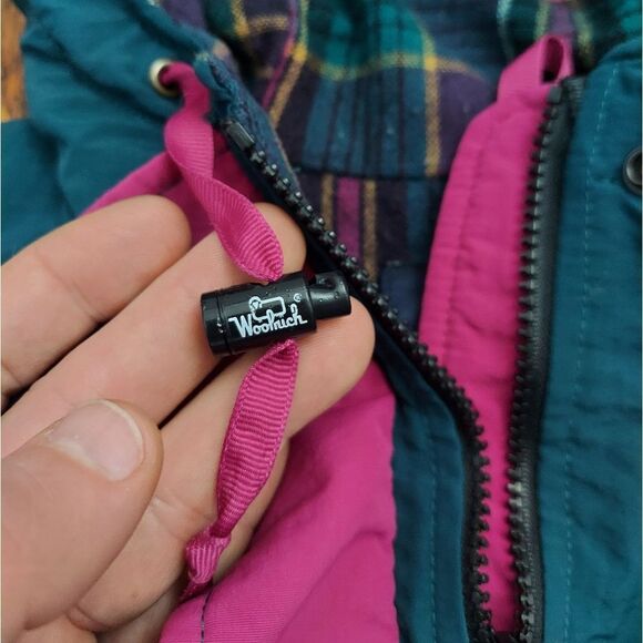 🔥VTG 80's Woolrich Flannel Wool Lined Parka Jacket🔥 - Picture 4 of 13